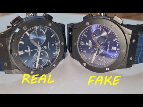 hublot big bang fake vs real|how to find hublot watches.